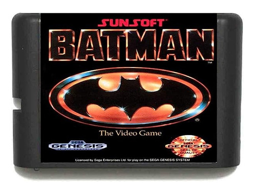 Jogo De Mega Drive, Batman The Videogame, Sega