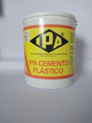 Cemento Plástico Ipa