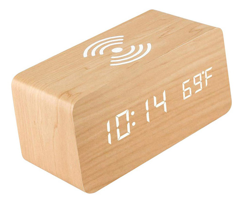 Reloj Digital Reloj Electrónico Brillo Ajustable Reloj