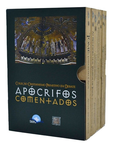 Box 9 Livros Coleção Apócrifos Comentados Fonte Editorial