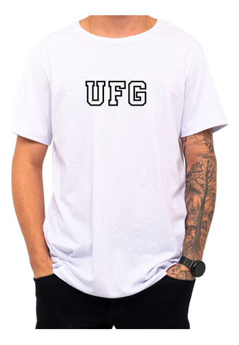 Camiseta Faculdade Ufg Universidade Federal De Goiás Estampa