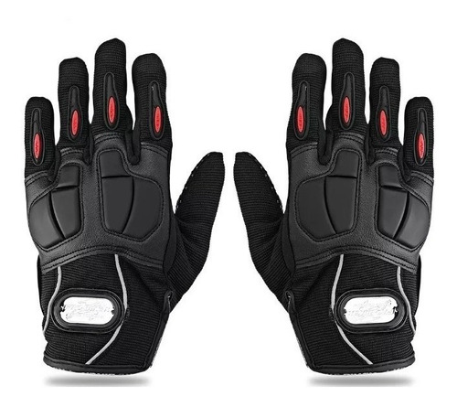 Guantes Probiker Racing Pb-4 Cuero Protecciones En Fas Motos