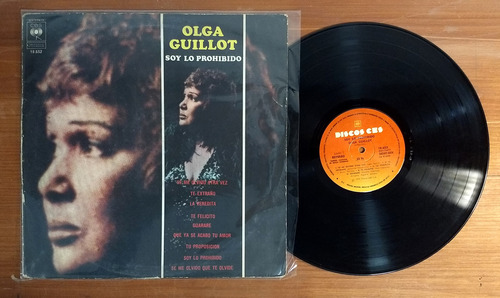 Olga Guillot Soy Lo Prohibido 1976 Disco Lp Vinilo