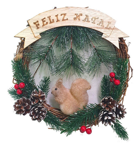 Guirlanda Enfeite Natal Decoração Porta Entrada | Parcelamento sem juros Guirlanda Enfeite Natal Decoração Porta Entrada | Parcelamento sem juros
