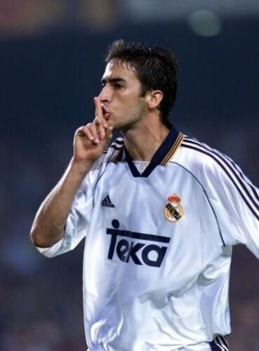 Camiseta Raul #7 Real Madrid - 98-99 Vintage Original 