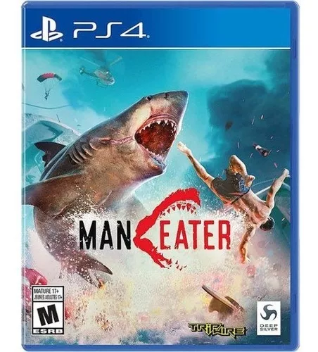 Jogo Tubarão Maneater Ps4 - Fisico