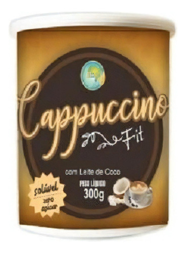 Café Cappuccino Fit Gourmet Solúvel Rbc Emagrece Perca Peso