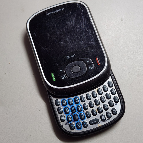 Celular Motorola Qa1 Karma Para Revisar O Piezas,! Leer Descripcion!, Retro Coleccion Clasico Qwert Dezlisable, Sony Ericsson Xperia Pantech Panasonic Negro (Usado)