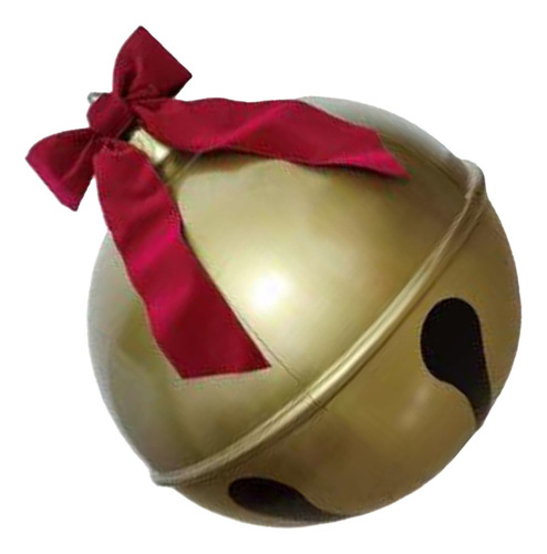 Adorno Gigante Con Forma De Bola De Navidad Inflable Con For