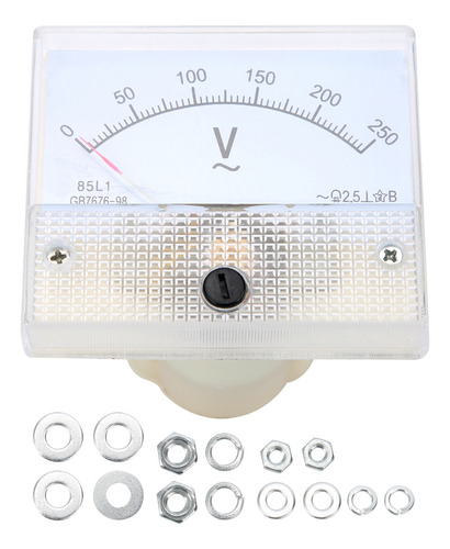 Voltímetro Pointer 85l1 Ac 0250 V, Medidor De Voltaje De Alt