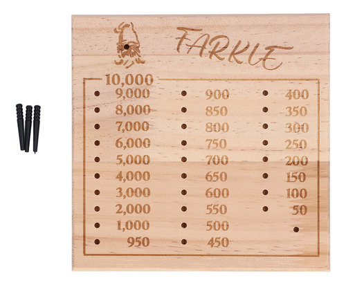 Bandeja Para Lanzar Dados Farkle, Mejora Las Habilidades Mat