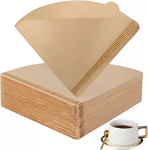 Filtro Cónico Desechable De Papel Para Café, 100 Piezas