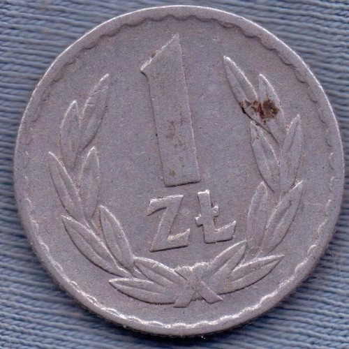 Polonia 1 Zloty 1968 * Republica Del Pueblo * Aguila *