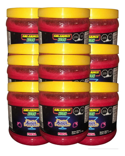 Salsa Mix Neon Fresa 7.7kg Escarchar Michelada Coctel