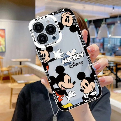Funda De Teléfono Mickeys Minnies Mouse Para iPhone 15, 14,