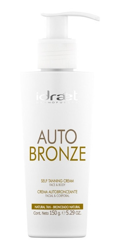 Crema Autobronceante Anti-age Idraet Autobronze 150g