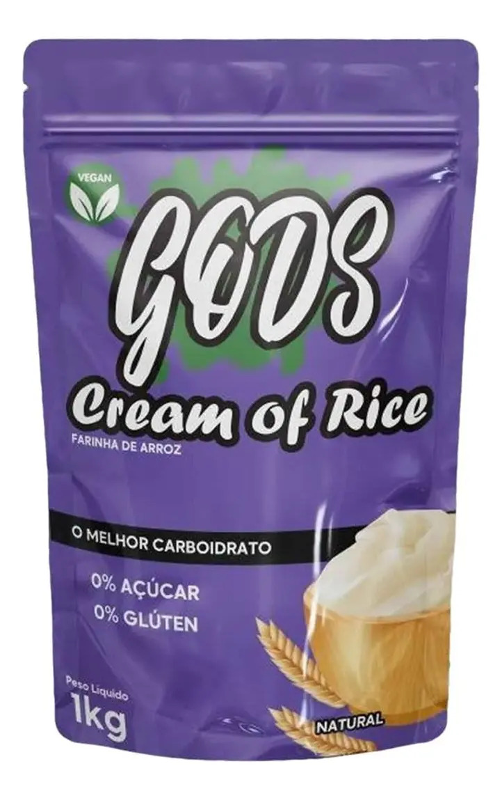 Suplemento Nutricional Esportivo Canibal Inc. Gods Cream Of Rice Natural 1kg