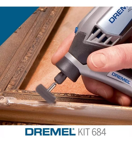 Imagen 4 de 6 de Kit Multiuso Dremel 684 20 Accesorios Para Mini Torno Caja
