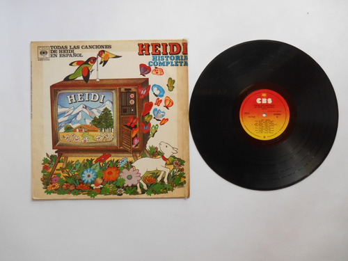Lp Vinilo Heidi Historia Completa Todas Sus Canciones 1976
