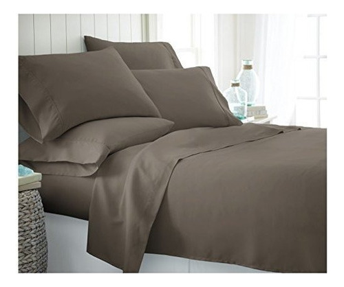 Ienjoy Home Juego De Sabanas De Cama Ultra Suave De Coleccio