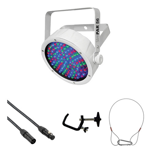 Chauvet Dj Slimpar 56 - Rgb Led Par Kit With Dmx Cable, Clam