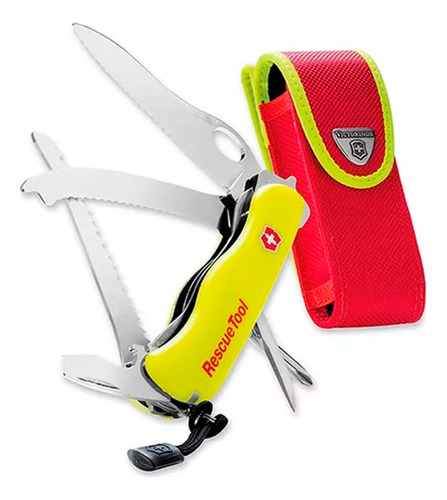 Navaja Con Funda 0.8623.mwn Multiherramienta Victorinox® Amarillo