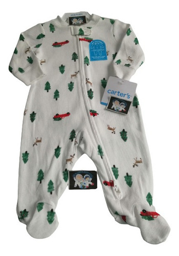 Pijama Para Bebés Navidad Marca Carter's Originales Nuevas. 