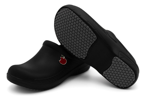 Big Apple - Zapato Para Chef Modelo Big Chef 210 Negro 25