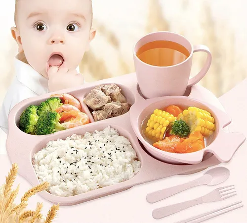 Plato bebe bambu new arrivals
