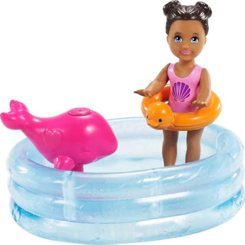 Set De Juego Barbie Skipper Babysitters Inc Con
