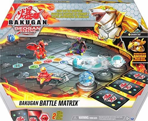 Bakugan Battle Matrix, Juego De Mesa Con Exclusivo Sharktar 