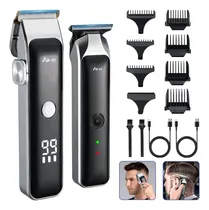 Comprar All-in® Maquina Para Cortar Cabello Cortadora De Pelo Kit Profesional Inalambrica Completo Recargable Trimer Perfiladora 2 Maquinas Uso Peluquería O Doméstico con 2 Niveles Regalo B-768bk