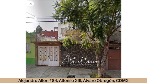 Casa En Venta Alejandro Allori #84, Alfonso Xiii, Álvaro Obregón, Cdmx. Vg5-za