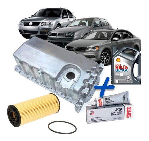 Kit Carter Aceite Suran/golfiv/bora/ 1.9tdi C/s Fil Mahle+ac