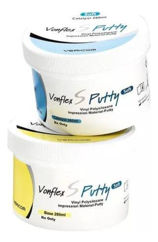 Silicona Pesada Por Adición Vonflex S Putty Vericom Dental