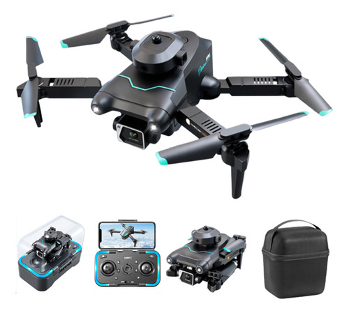 Mini Drone Con Cámara Hd 4k Control Remoto Batería Negro