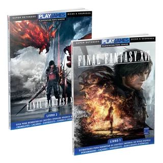 Kit - Final Fantasy Xvi - Super Detonados - 2 Livros