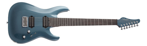 Guitarra elétrica Schecter Aaron Marshall Am-7 Cobalt Slate Guitarra destra