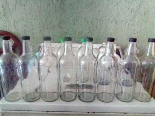 Botellas En Vidrio  1 L  