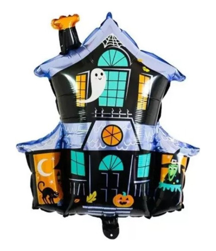 Globo Decoración Halloween Casa Embrujada Fantasma Miedo