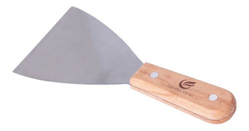 Espatula De Cocina Utensillo Para Plancheta De Acero Inox Color Plateado