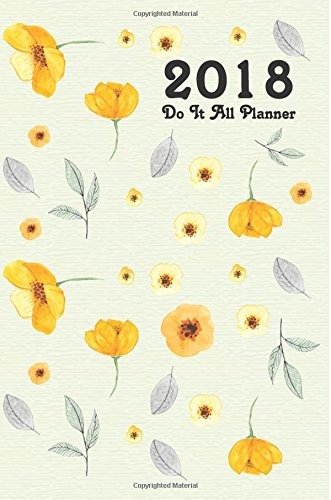 Do It All Planner 2018 Personal Organizer  Y  Planner, To Do