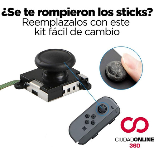 Analogico Control Joy Con Nintendo Switch Respuesto Stick
