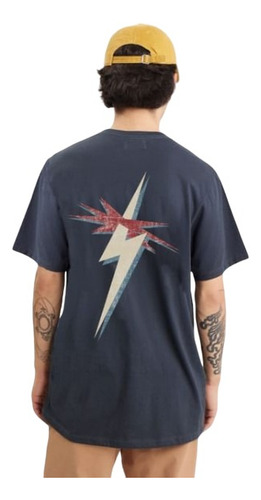 Remera Hombre Lightning Bolt Star Bolt Manga Corta Original