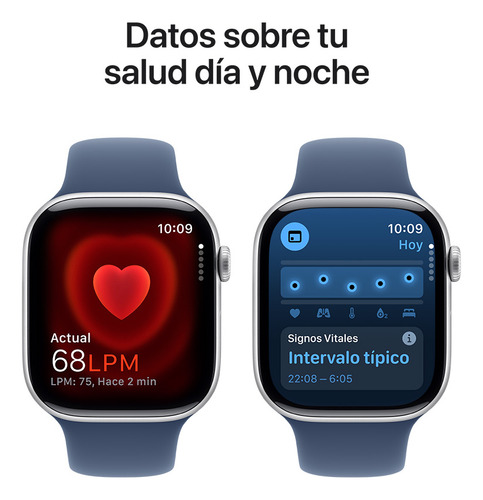Apple Watch Series 10 46mm Silver Sport Band