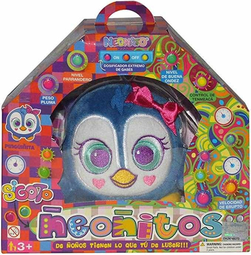 Ñeoñitos Pinguinita Neonato Sigoto Distroller