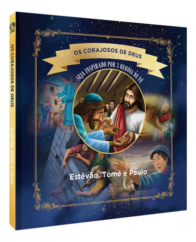 Livro Corajosos De Deus - Estevão, Tomé E Paulo. Cpad-sp, De Cpad. Editorial Editora Cpad, Capa Mole Em Português, 2024