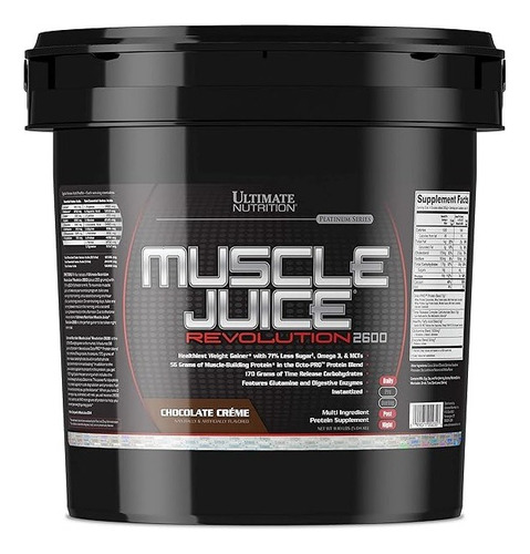 Ultimate Nutrition Muscle Juice 2600 Proteína Ganador Peso M