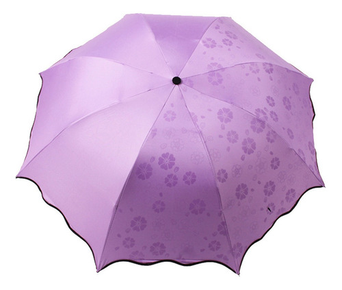 Sombrilla Impermeable Portátil Plegable For Lluvia Anti-uv