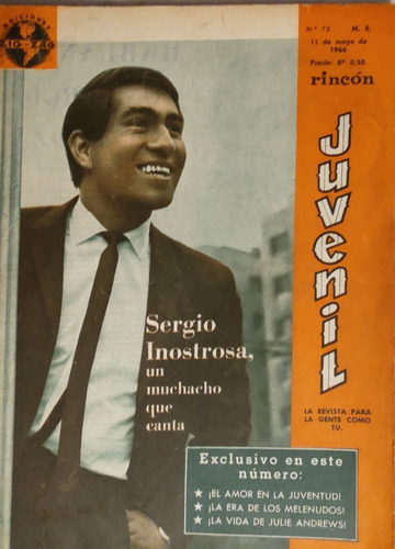 Revista Rincon Juvenil -  Sergio Inostrosa-- No73--(aa517